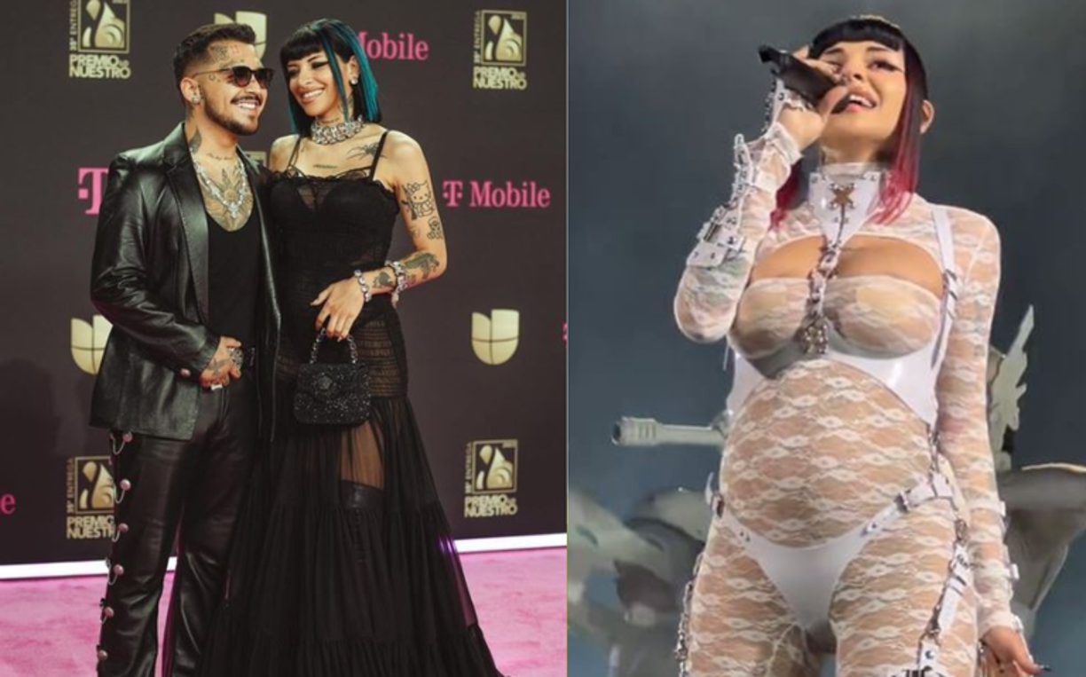 El momento de la confirmación en relación al embarazo estuvo acompañado de los aplausos y vitoreos de sus fans, con quienes aprovechó para brindar.