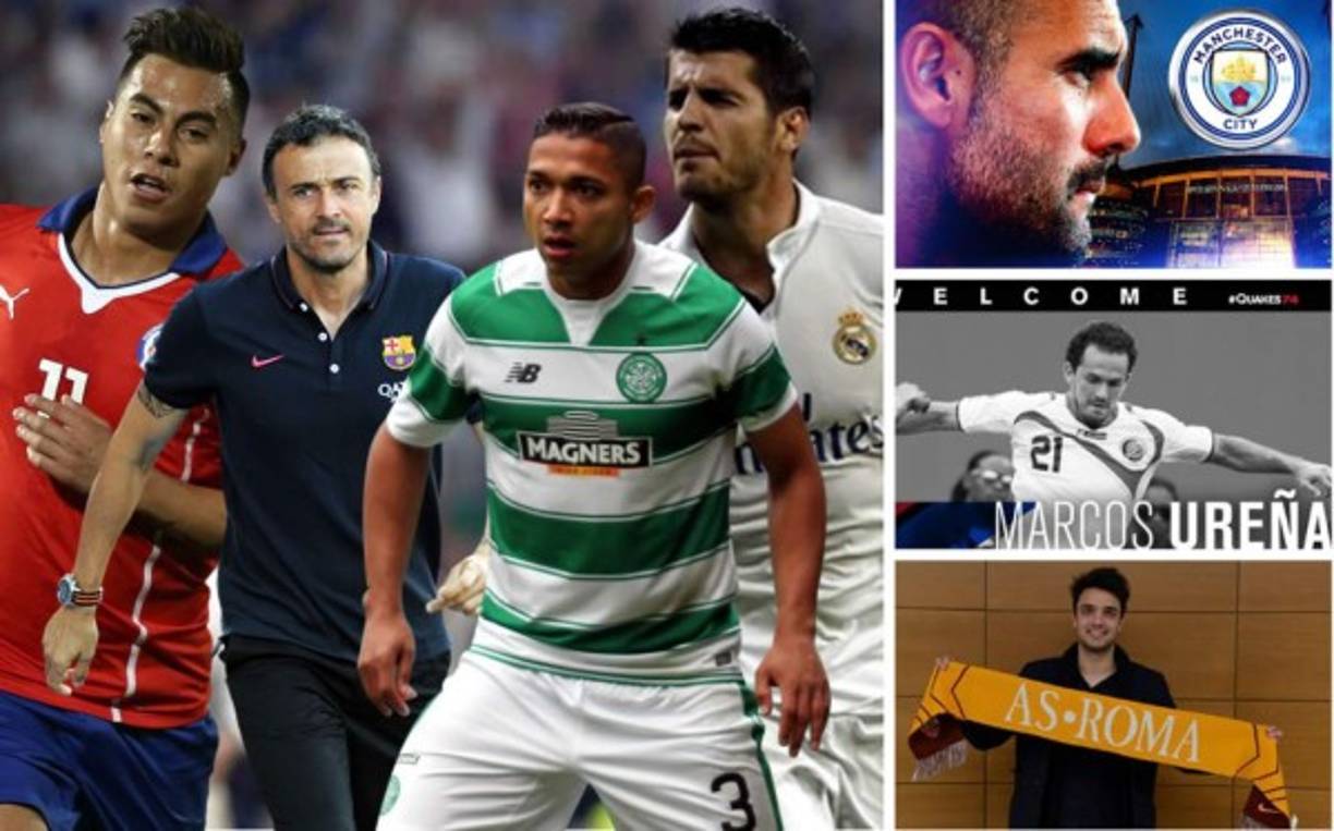 Muchos movimientos este viernes en el mercado de fichajes del fútbol internacional. El hondureño Emilio Izaguirre es protagonista del día.