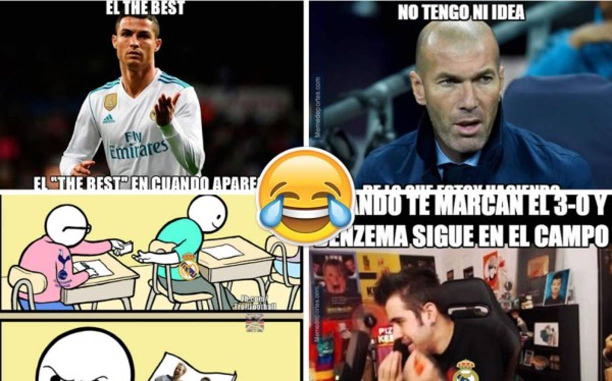 Estos son los mejores memes de la derrota del Real Madrid contra el Tottenham en la UEFA Champions League.