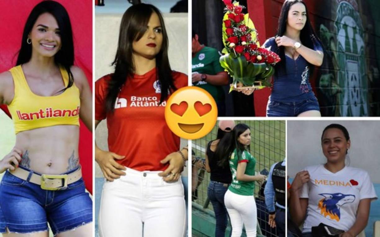 En el Día de San Valentín, bellas chicas enamoraron en los estadios de la Liga Nacional durante la octava jornada del Torneo Clausura 2018.