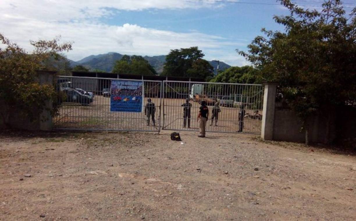 Una de las propiedades aseguradas a Ninrod Eliel Sierra Orellana, hombre de confianza de Los 'Cachiros'.