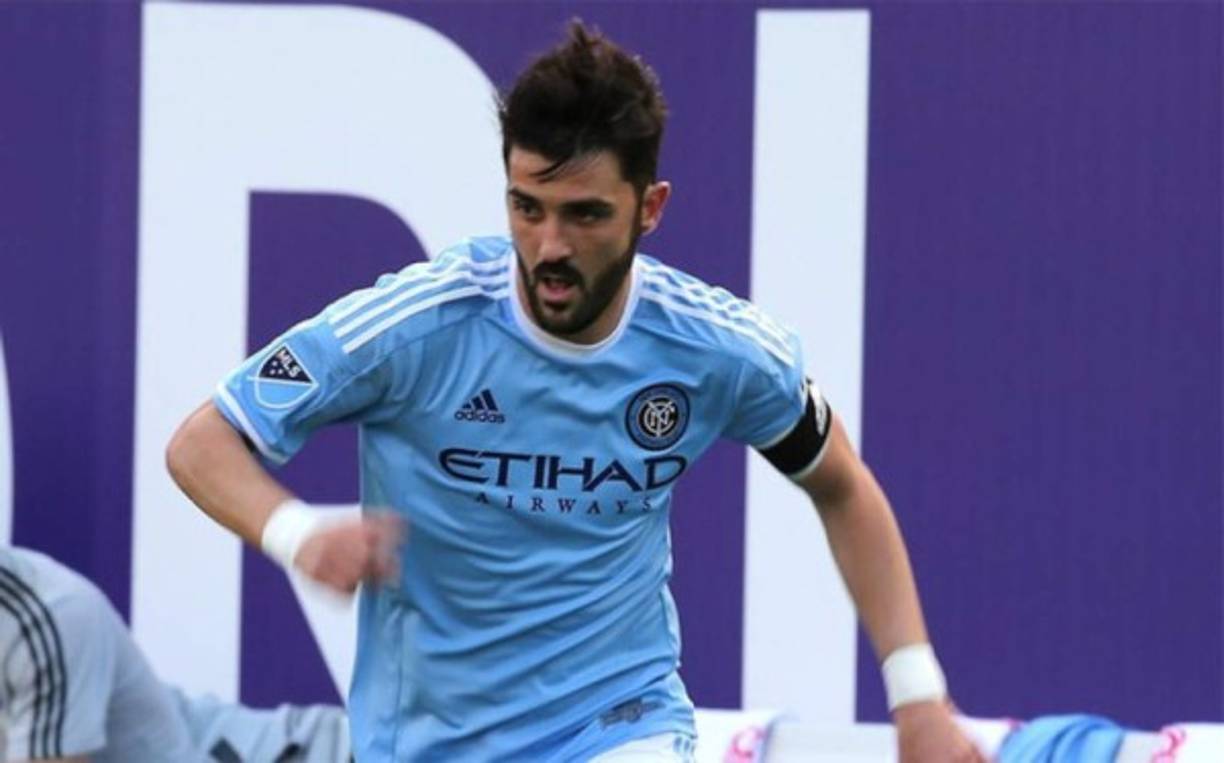 Nº6 David Villa. El jugador español de la MLS con el New York City se mete al año 5.61 millones de dólares, así reportó Forbes en su último listado. Foto AFP