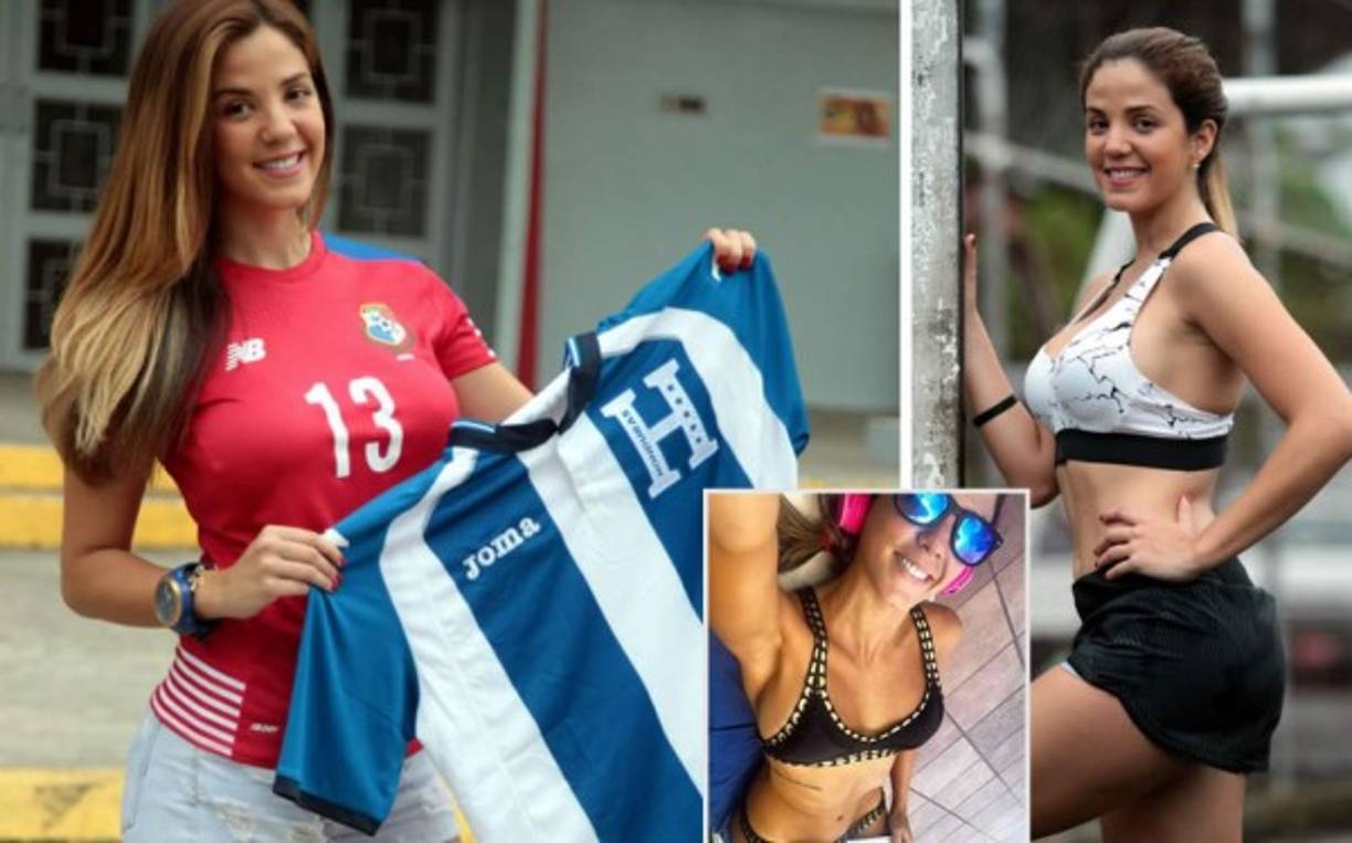 La periodista venezolana Antonella Rosas cautiva a los canaleros no solo con sus conocimientos deportivos, si no qué con su belleza física y el apoyo que dará a Panamá el martes contra Honduras. ¡Conócela! Fotos Juan Salgado/Enviado Especial