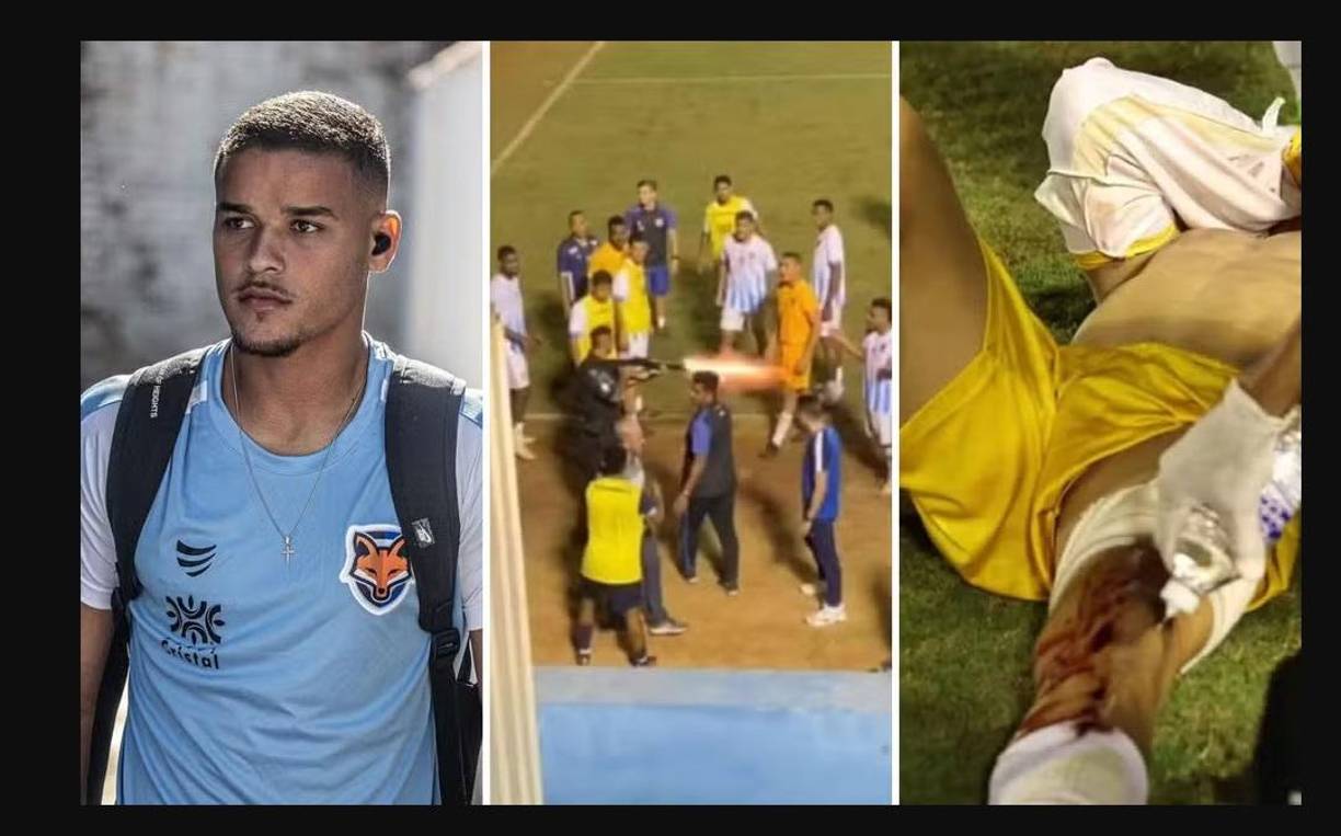 Ramón conversó con los reporteros en el Centro de Flagrancias de la Policía Civil, en Anápolis. 