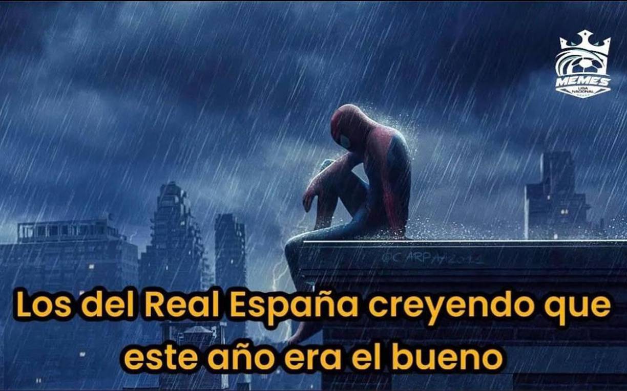 Memes: burlas al Real España tras perder el liderato ante Olimpia... ¿Y Motagua?