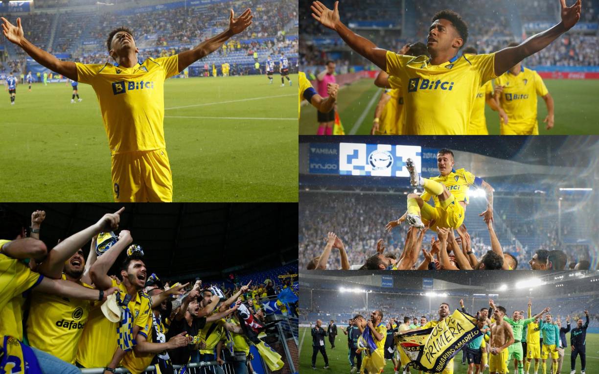 El hondureño Antony Choco Lozano se convirtió en el héroe del Cádiz luego que este domingo le dio el triunfo al Cádiz de 1-0 ante Alavés que le sirvió para evitar descender en España. El catracho es héroe y la locura se desató en el equipo cadista.