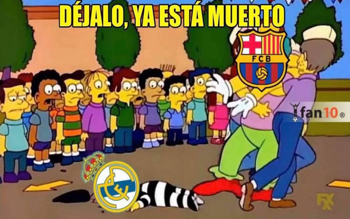 Burlas: Memes destrozan al Madrid tras perder ante Barcelona