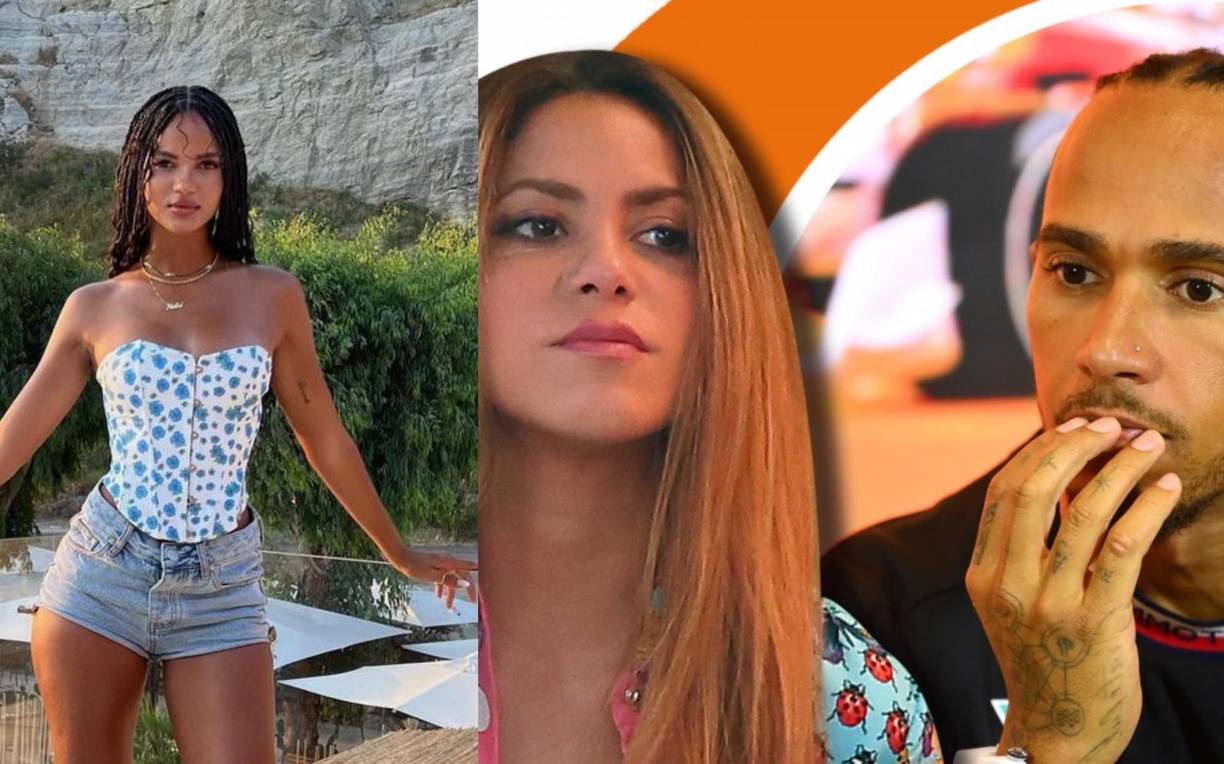 Modelo brasileña está en el ojo del huracán ya que se le acusa de “entrometerse” en la supuesta relación sentimental que han comenzado a tener Shakira y Lewis Hamilton.