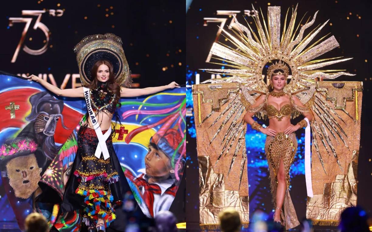 En las preliminares de Miss Universo 2024 las delegadas lucieron impresionantes trajes típicos que se ganaron la admiración de expertos en belleza y Missiólogos. En el desfile del traje nacional se valora la complejidad del diseño y, al mismo tiempo, siempre se enfatiza la relevancia cultural. Además, tiene que contar una historia y puede expresarse mediante un tocado o un lienzo pintado sobre el propio traje. Y para agregarle fuerza al conjunto, algunos trajes agregan efectos visuales y transiciones. De acuerdo con el sitio <u><i><a rel="nofollow" href="https://missosology.org/top-10-national-costumes-at-miss-universe-2024/?fbclid=IwY2xjawGkkKRleHRuA2FlbQIxMAABHc6CrAswHQtaUlR6t5K2x7Z90SQKCfTndOpoCFFEwkMvnz7bNXJxouZe4g_aem_a-kWGV7Ce1-7iTzol1ryfw">missosology.org</a></i></u> este es el top 10 de los mejores trajes típicos del Miss Universe 2024.