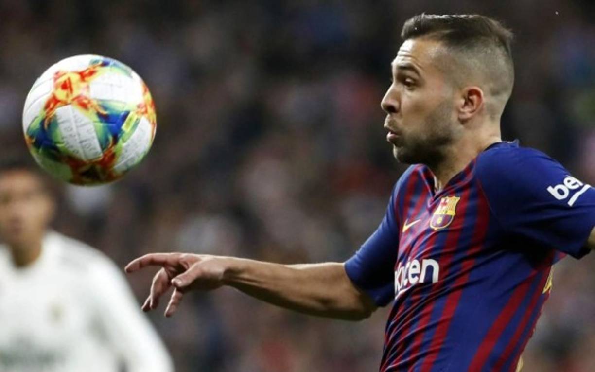 Jordi Alba estará nuevamente en el carril izquierdo en el Bernabéu.