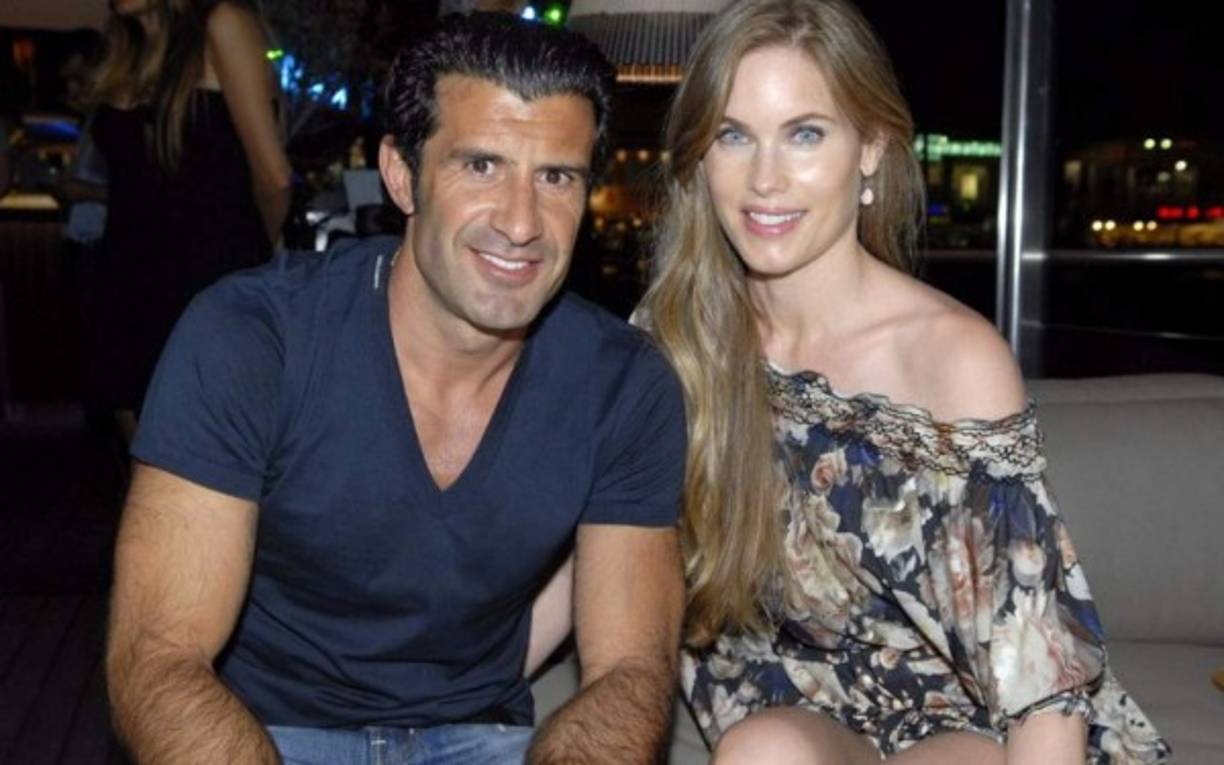 Luis Figo y su esposa han sido un ejemplo por su gran relación desde hace muchos años.