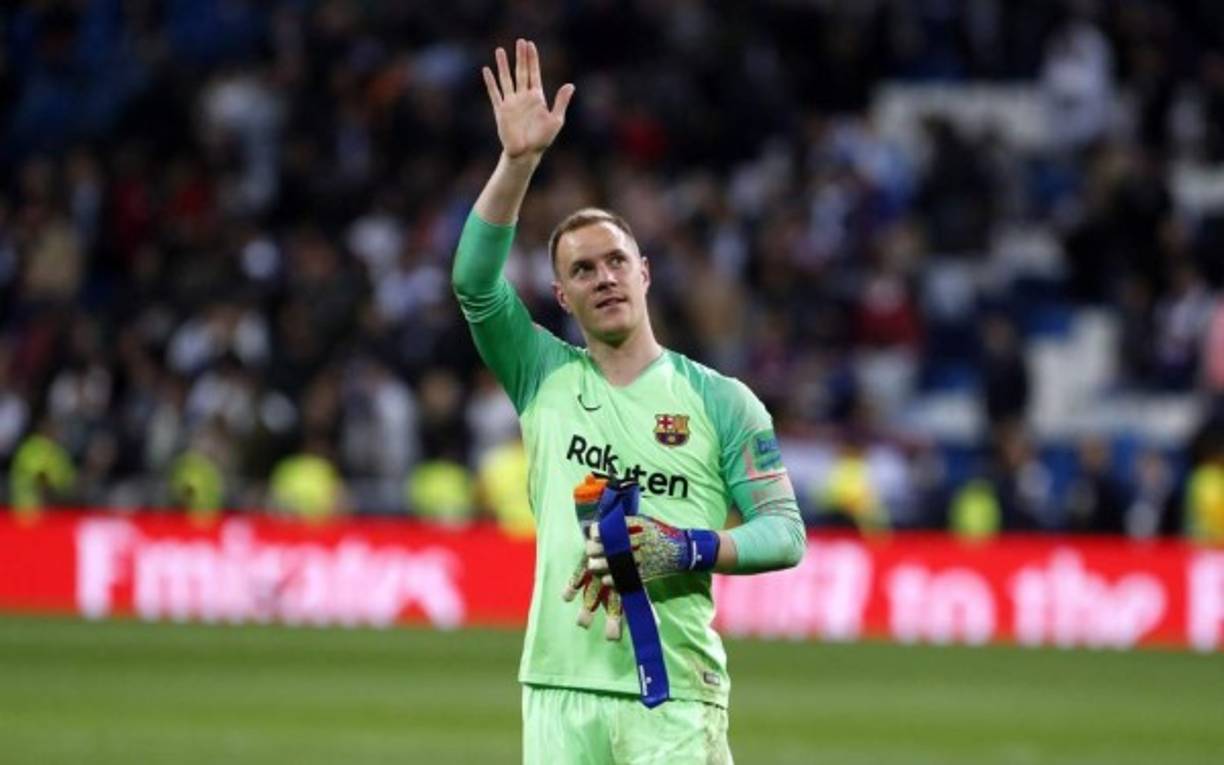 Marc-André ter Stegen repetirá en la portería del Barcelona y buscará firmar otra gran actuación como la del pasado miércoles en el estadio Santiago Bernabéu.