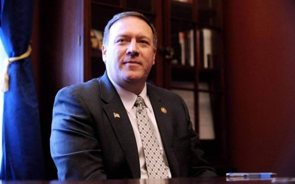 El secretario norteamericano de Estado, Mike Pompeo, a la izquierda, y el presidente chipriota Nicos Anastasiades, hacen declaraciones ante la prensa en el Palacio Presidencial en Nicosia, Chipe, el sÃ¡bado 12 de septiembre de 2020. (AP Foto/Petros Karadjias, Foto Compartida)