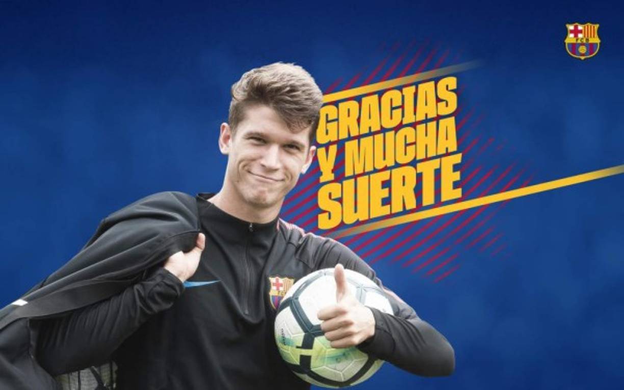 El FC Barcelona anunció la salida del delantero Marc Cardona rumbo al Osasuna. El club pagará 2,5 millones de euros por el pase del atacante.