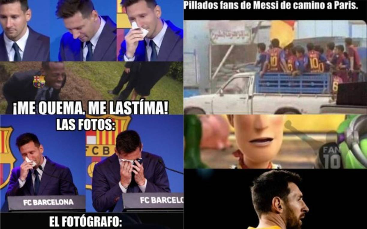 Lionel Messi se despidió del Barcelona y las redes sociales han estallado con ingeniosos memes.