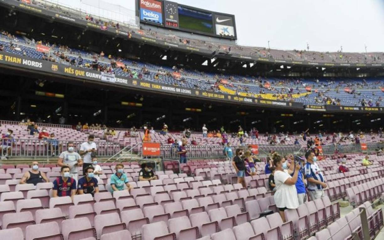 Tras más de año, el Camp Nou recibió la visita de los aficionados del FC Barcelona en el duelo que marcó el inicio de temporada para el cuadro culé.