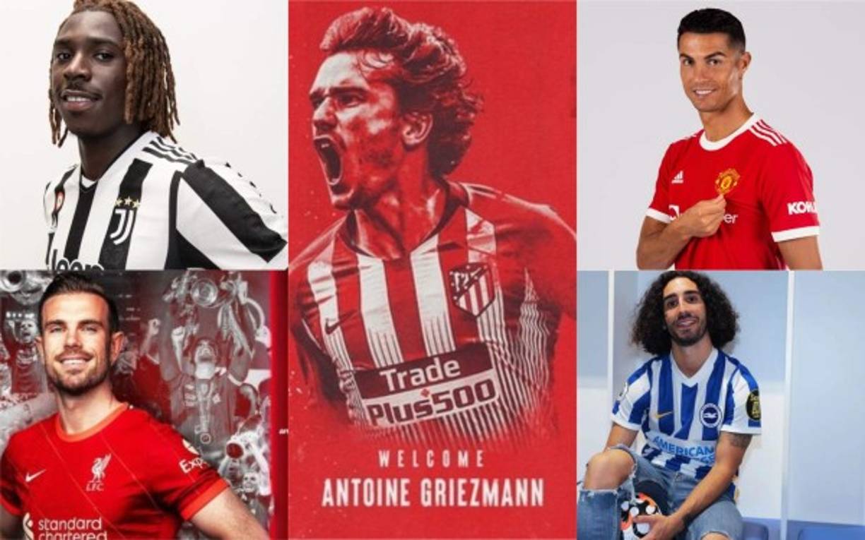 El mercado de fichajes finalizó en Europa y a continuación te mostramos los fichajes más sonados en el cierre.