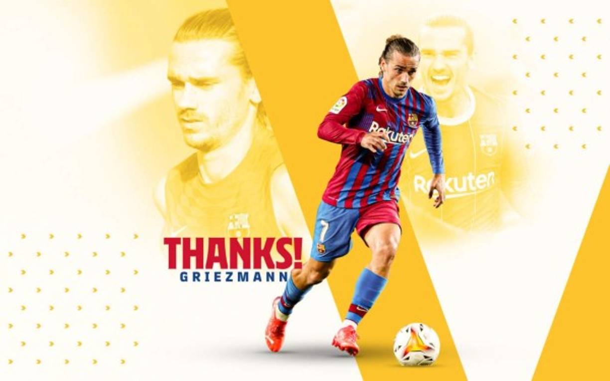 El delantero francés Antoine Griezmann dejó el FC Barcelona para regresar en calidad de cedido al Atlético de Madrid, dos años después de haber abandonado la capital de España rumbo a Barcelona. Foto Twitter Barcelona.