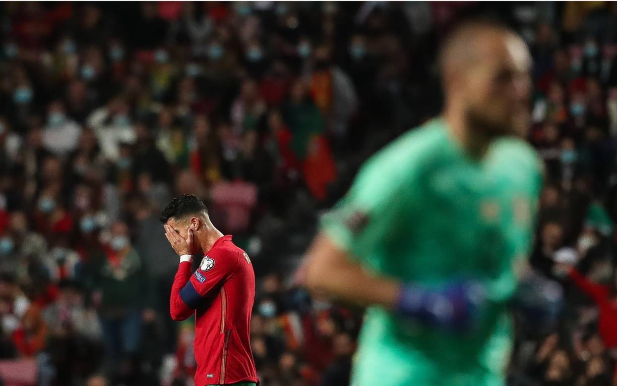 La impotencia en CR7 era evidente...