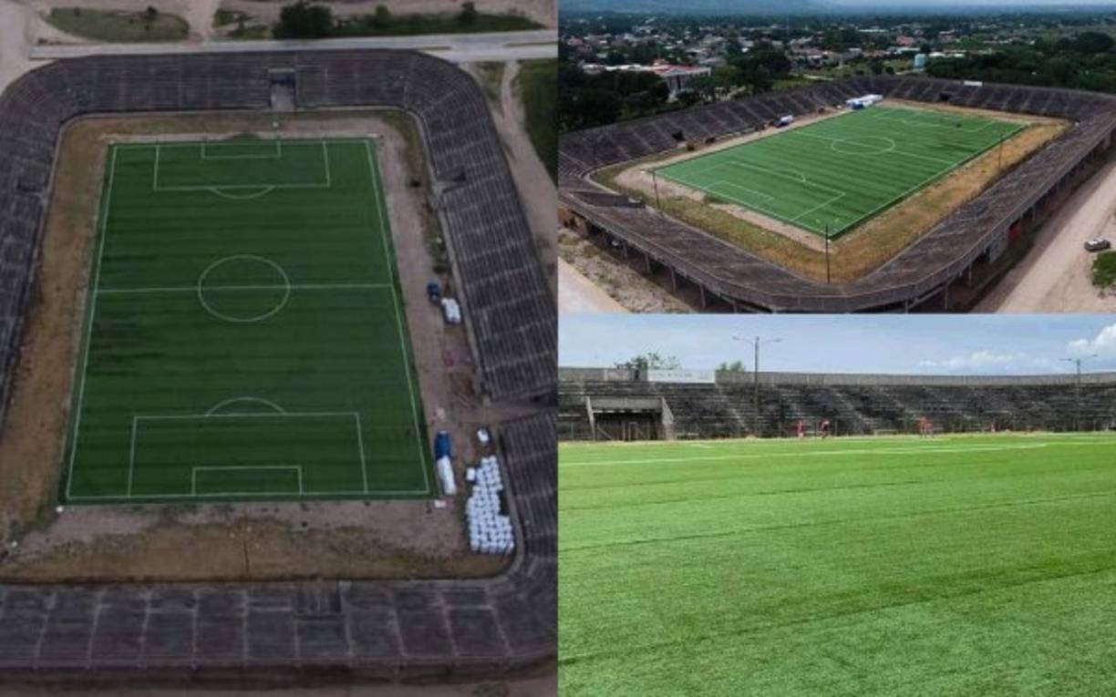 El Estadio Roberto Suazo Córdoba de la ciudad de La Paz ha sido transformado y hoy hermoso. En este recinto deportivo deportivo ya analizan disputar partidos de la Liga Nacional de Honduras.