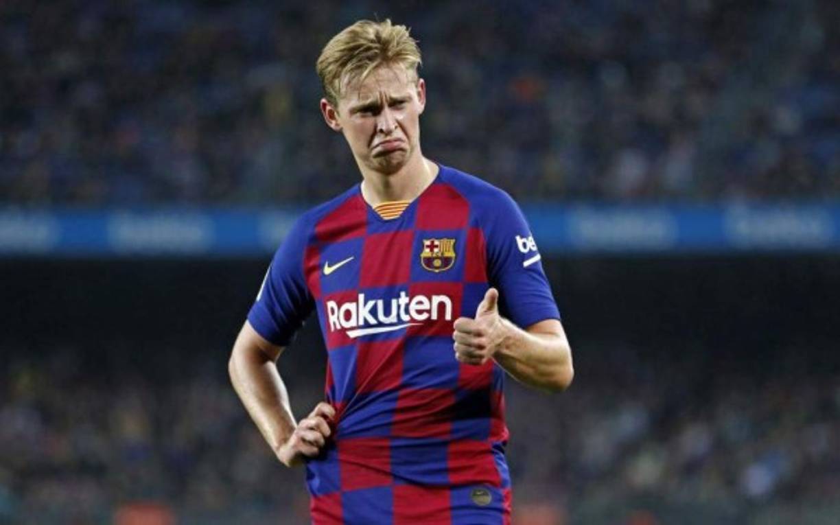 20. Frenkie de Jong - El mediocampista holandés del FC Barcelona tiene un valor de 90 millones de euros.