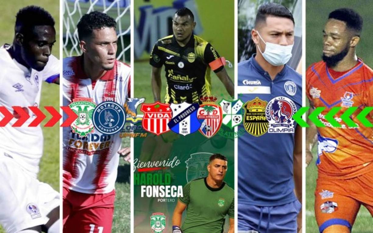 El mercado de fichajes en el fútbol hondureño se mueve cada vez más mientras se acerca el inicio del Torneo Apertura 2021-2022. Grandes movimientos.