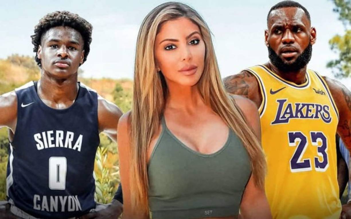 Un comentario en una foto de Larsa Pippen en Instagram colocó a Bronny James en el centro de la polémica.