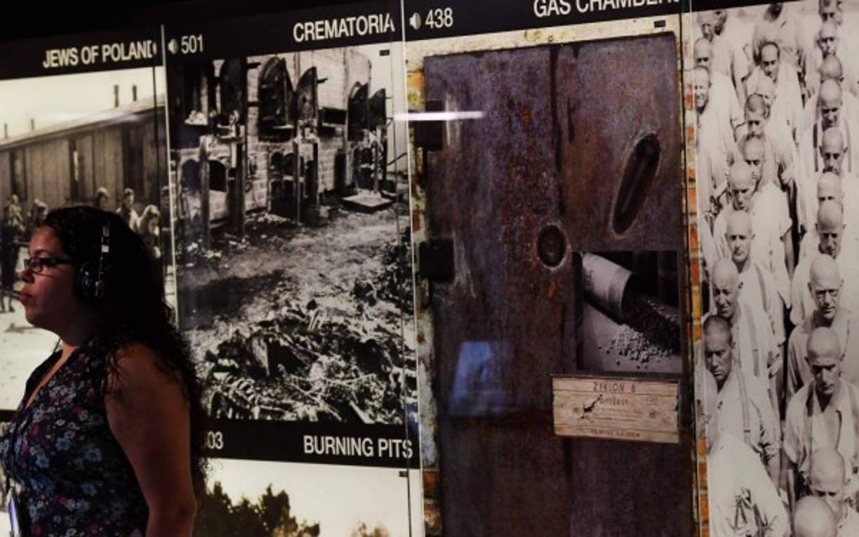 Muchos visitaron las exhibiciones que se muestran en el Museo del Holocausto en Los Ángeles (Estados Unidos).