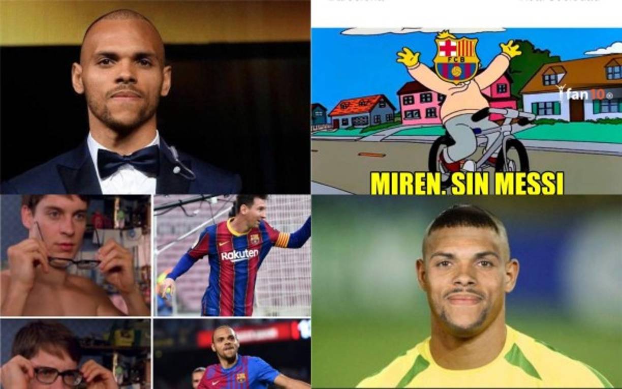 Barcelona venció 4-2 a la Real Sociedad en su primer partido oficial sin Lionel Messi. Los memes no podían faltar.