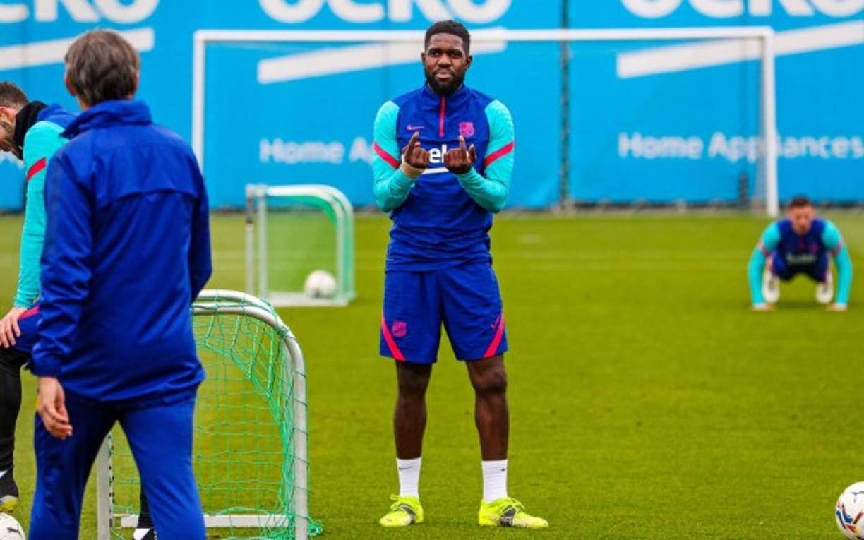 Samuel Umtiti: El defensor francés es otro de los que sería vendido por el Barcelona. Foto Facebook Barcelona