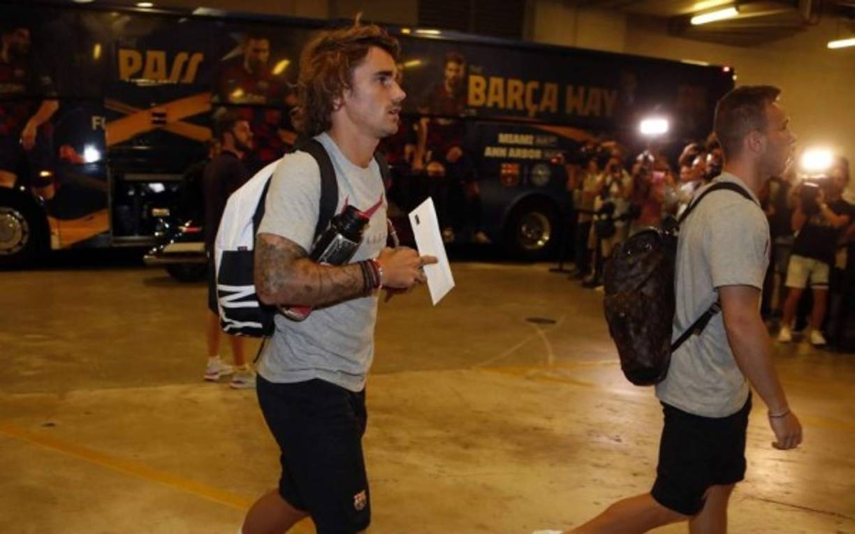 Antoine Griezmann aún no ha anotado goles con el Barcelona pero sigue a la espera de poder anotar con los catalanes en esta gira.