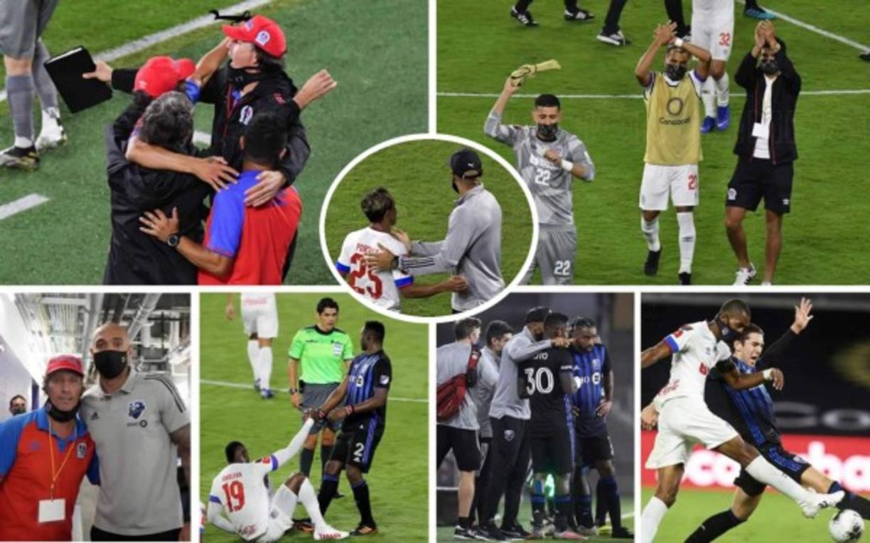 Las imágenes del partido de vuelta de cuartos de final de la Concachampions entre Olimpia y Montreal Impact que terminó con marcador 0-1 a favor del equipo canadiense, pero que el global 2-2 le dio el boleto a semifinales al club hondureño.