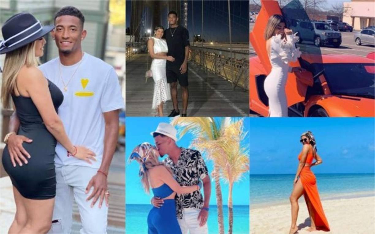 Douglas Martínez, delantero hondureño que juega en Estados Unidos, ha conquistado el corazón de una hermosa catracha que radica en tierras estadounidenses. Fotos Instagram Douglas Martínez y Ángela Márquez.