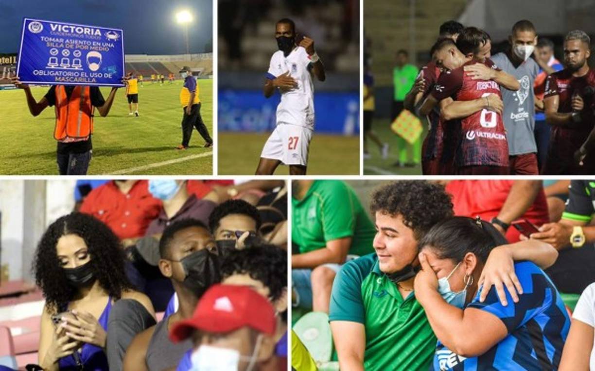 Las imágenes que nos ha dejado la disputa de la jornada dos del Torneo Apertura 2021 de la Liga Nacional de Honduras. ¿Quién es la 'colocha' que llegó con un futbolista del Victoria al estadio Ceibeño?<br/><br/>Fotos - Neptalí Romero, Emilio Flores y Edgar Witty
