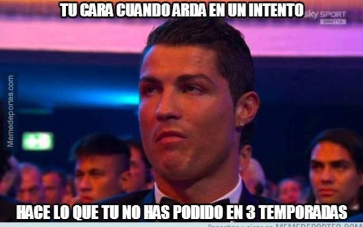 Cristiano no puede faltar luego de que Arda anotó una linda chilena.