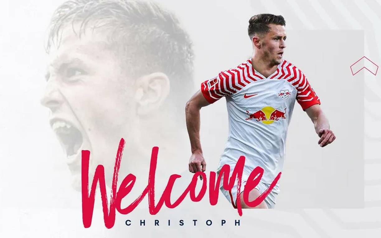 Christoph Baumgartner - El RB Leipzig anunció que el medio austriaco Christoph Baumgartner fichó hasta 2028 procedente del Hoffenheim en una operación de 27 millones de euros (29 millones de dólares).