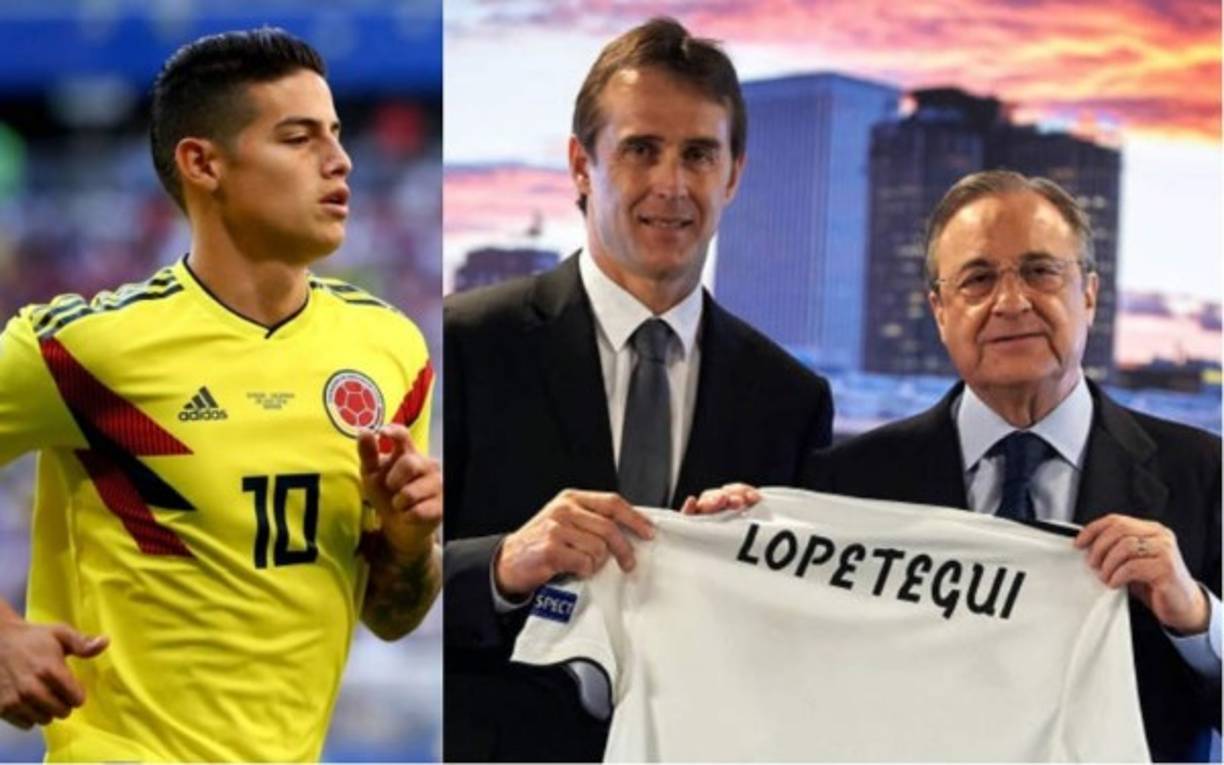 James Rodríguez está cerca de regresar al Real Madrid. El diario Marca publica que el nuevo entrenador merengue Julen Lopetegui ha llamado al centrocampista colombiano para que apriete al Bayern Múnich y facilite su regreso al Bernabéu.