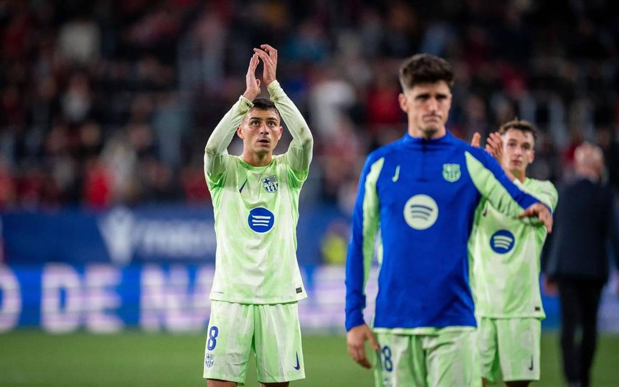 El sufrimiento del Barcelona, la carita de Hansi Flick, fiesta del Osasuna y polémica