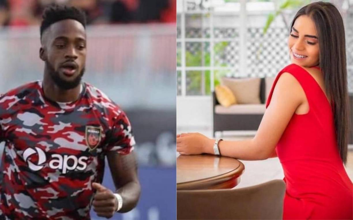 Junior Flemmings, delantero de la selección de Jamaica, quedó cautivado con la belleza de una presentadora hondureña. El jugador estuvo en el 2021 en SPS y fue parte de la escuadra caribeña que venció 2-0 a Honduras por la octagonal.