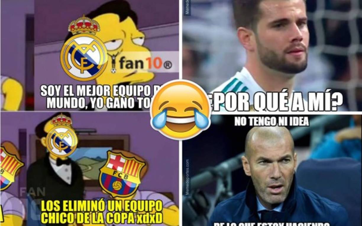 Las burlas no se han hecho esperar para el Real Madrid tras perder contra el Leganés y quedar eliminado de la Copa del Rey. Acá los mejores memes del partido.