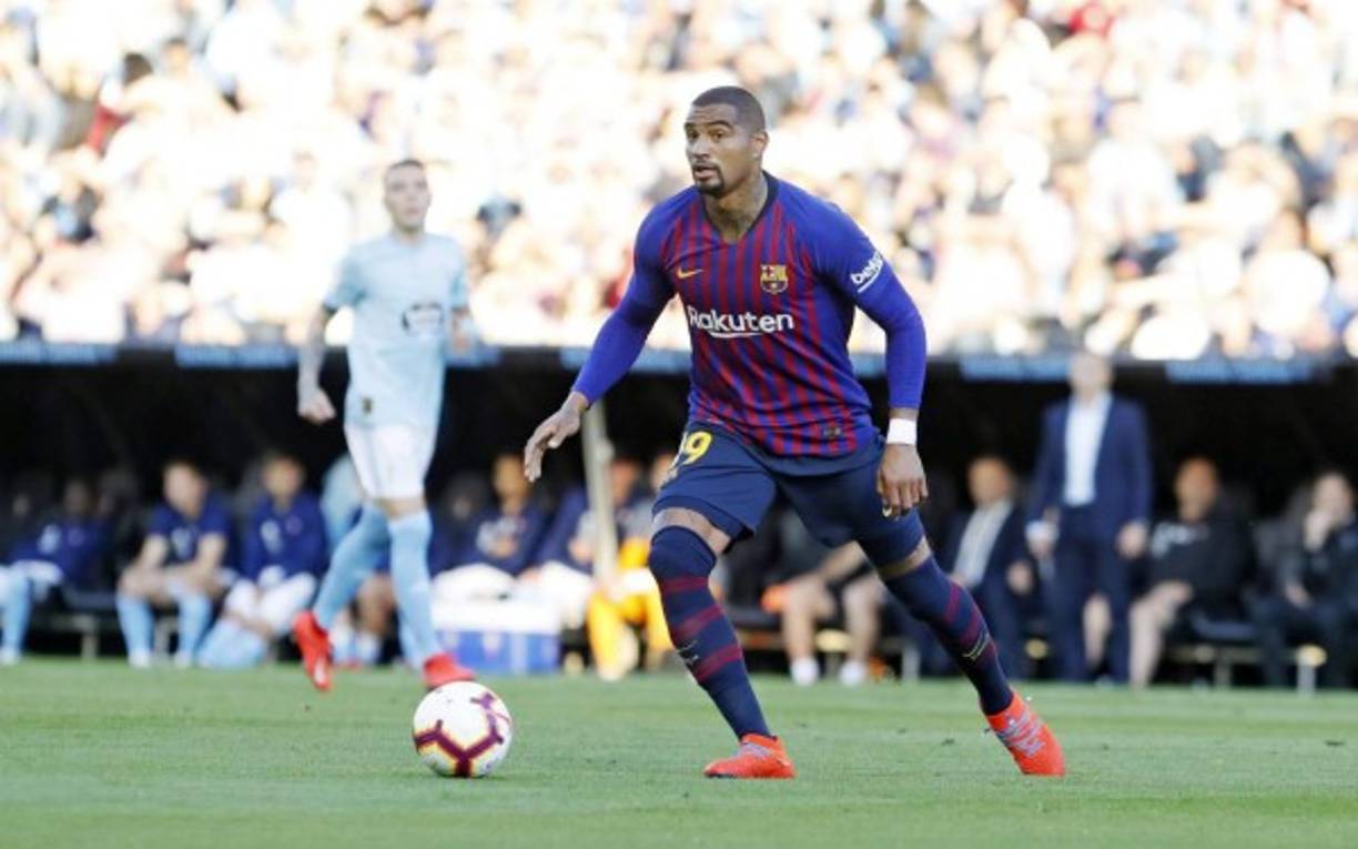 Kevin-Prince Boateng fue titular en Balaídos.