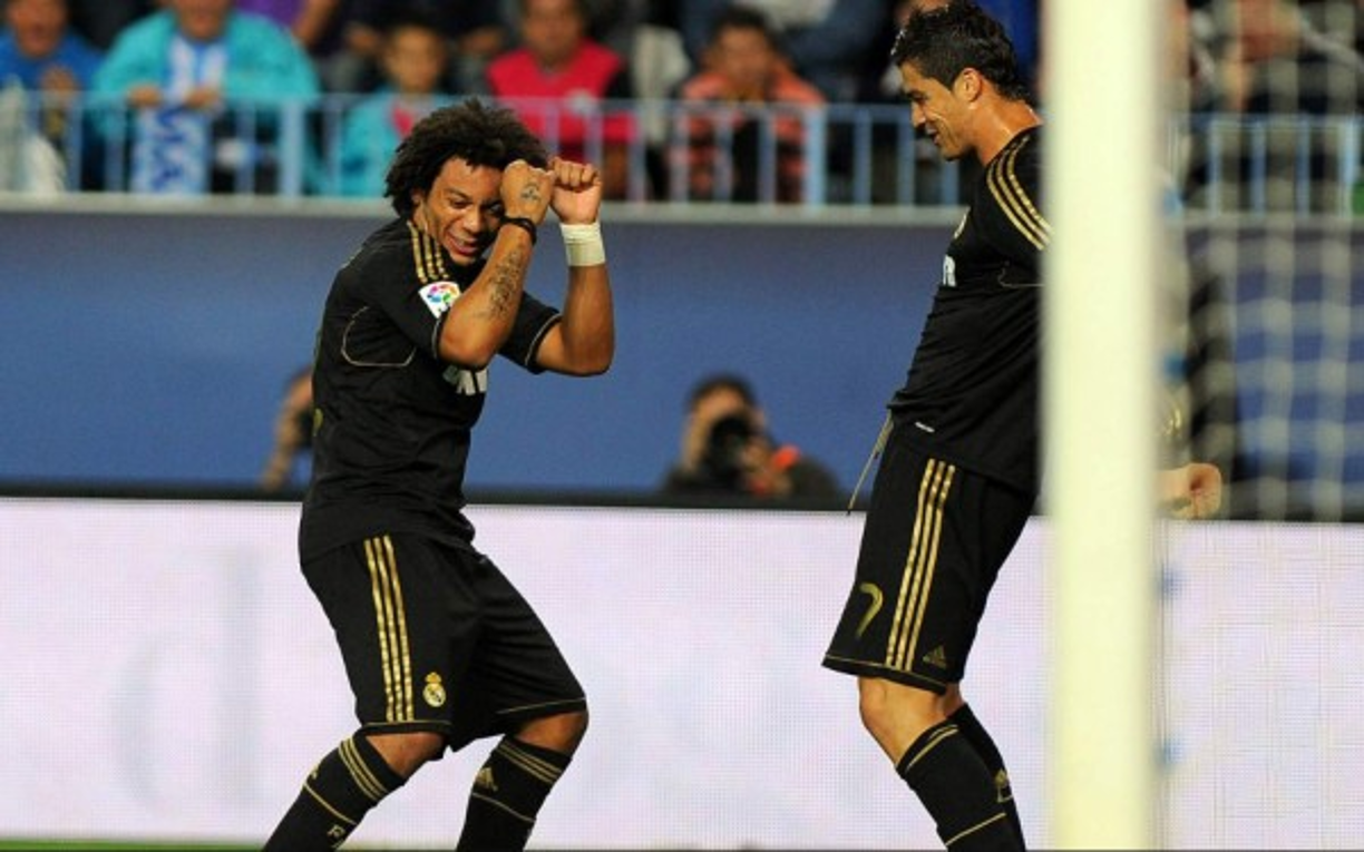 Cristiano y Marcelo también se unieron a la fiebre del hit.