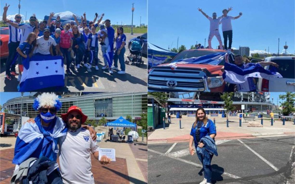 Honduras nunca juega sola y hoy se confirmó ya que los hondureños llegaron a Denver para darle el apoyo a la Bicolor para el choque ante EUA.