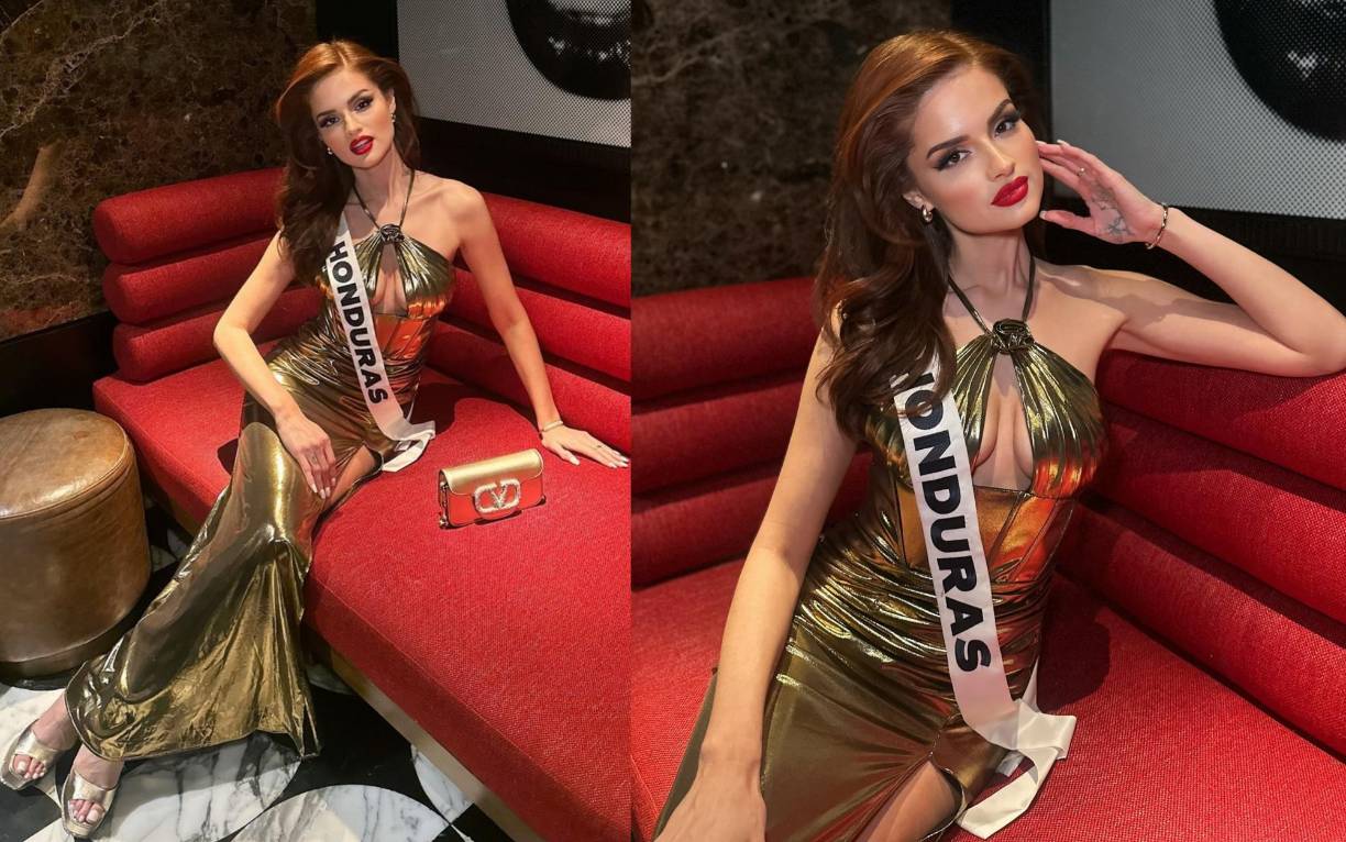 Hay 10 candidatas que son mamás, entre ellas Venezuela, Honduras, Costa Rica, Brasil y Puerto Rico. En la imagen: Stephanie Cam, Miss Honduras 2024.