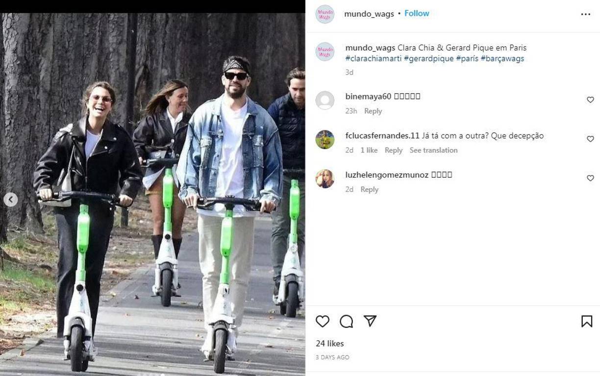 A pesar de los buenos momentos que pasaron juntos, la estudiante de Relaciones Públicas se dejó ver un tanto incómoda por el hostigamiento de los medios de comunicación, algo a lo que no está acostumbrada.