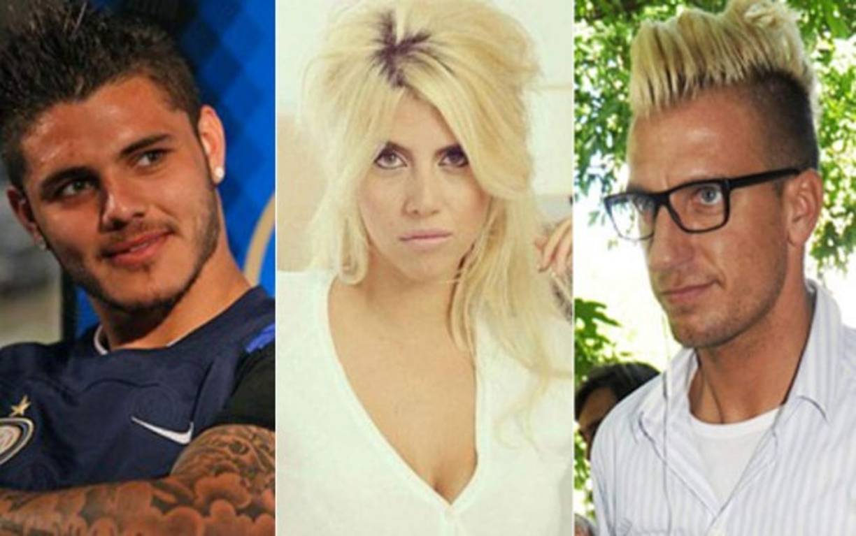 Maxi López, el caso más cruel, pues el rubio se llevó a Mauro Icardi para que triunfara en Italia, pero éste le pagó bajándole a la frondosa esposa: Wanda Nara.