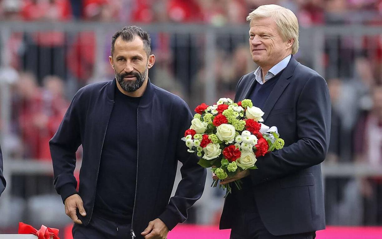 Apenas unos minutos después de la conquista de un undécimo título consecutivo en la Bundesliga, el Bayern Múnich decidió este sábado la destitución del presidente del directorio del club, Oliver Kahn, y de su director deportivo, Hasan Salihamidzic, según anunció el presidente Herbert Hainer a los periodistas en zona mixta.