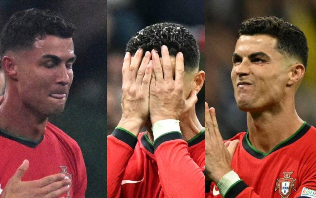 Cristiano Ronaldo pasó del sufrimiento a la alegría con la selección de Portugal en los octavos de final de la Eurocopa 2024.