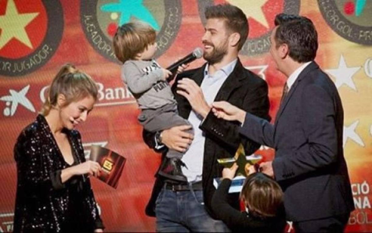 Una de las tiernas imágenes del evento.