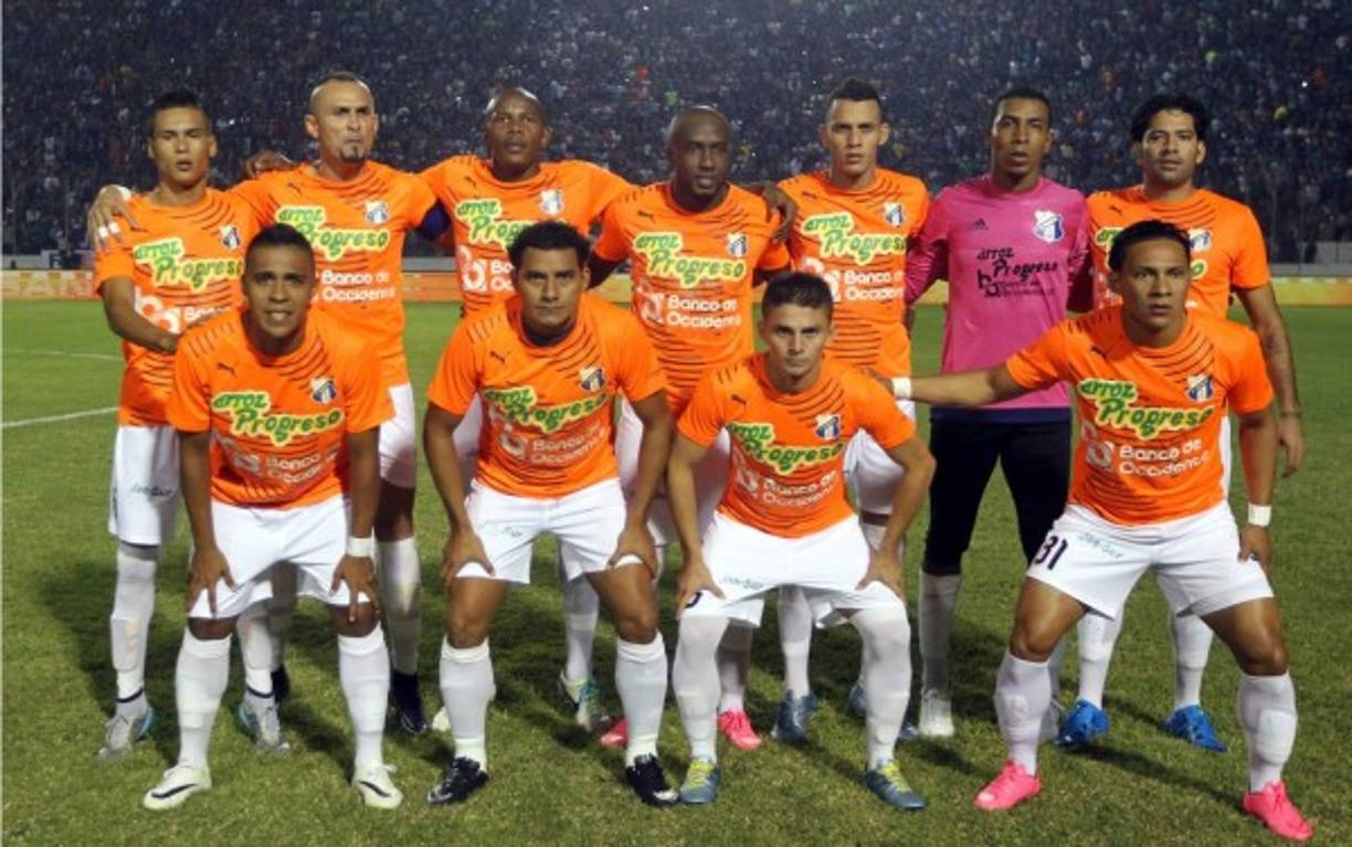 Este fue el 11 titular del Honduras Progreso que se paró ante Motagua en Tegucigalpa.